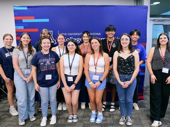 Group of scholarship students