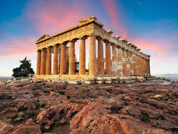 Greek Life in Greece study abroad will visit many historic sites. 