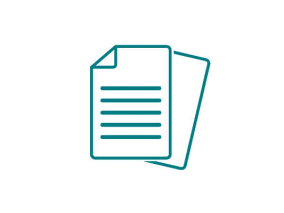 graphic icon of text pages