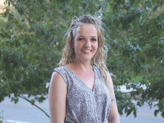 Aurelia Mouzet, recipient of the Dorrance Dean's Award for Research & Entrepreneurialism