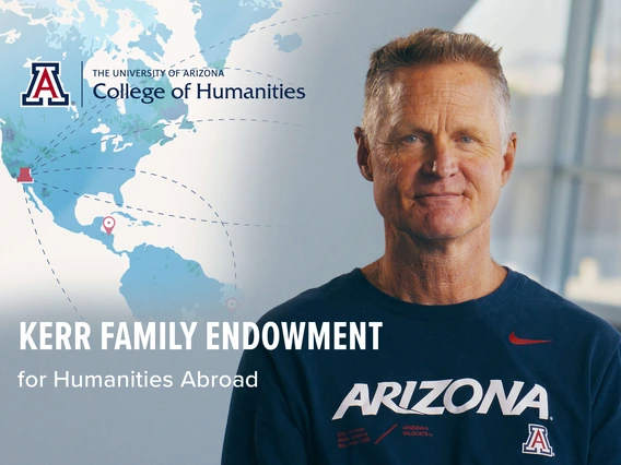 Steve Kerr announcing the Kerr Family Endowment for Humanities Abroad