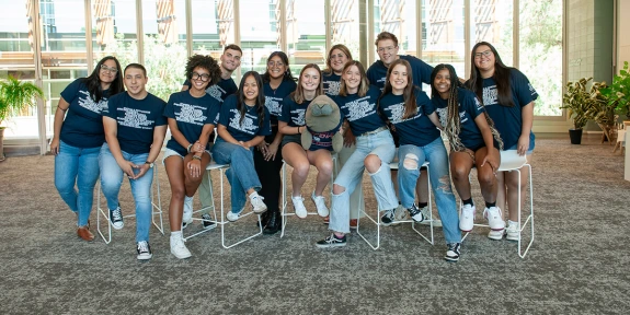 2024 College of Humanities Ambassadors group photo