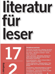 Das literarische Leben der Pflanzen